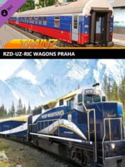 Trainz Railroad Simulator 2019: RZD-UZ-RIC Wagons Praha cover