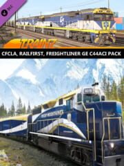 Trainz Railroad Simulator 2019: CFCLA, RailFirst, Freightliner GE C44aci Pack cover
