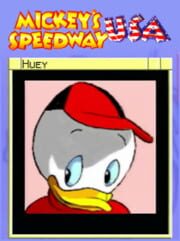 Mickey's Speedway USA: Huey cover