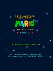 It's another hack with Mario in it! Yay!