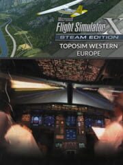 Microsoft Flight Simulator X: Steam Edition - Toposim Western Europe cover