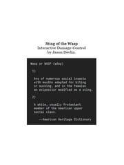 Sting of the Wasp