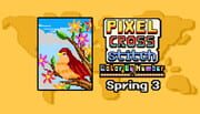 Pixel Cross Stitch: Color by Number - Spring Pack 3 cover