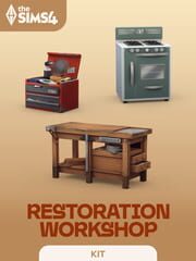 The Sims 4: Restoration Workshop Kit cover