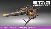 Star Conflict: Starter Pack. Pterosaur cover