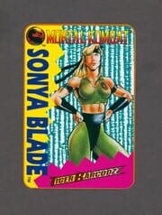 Mortal Kombat: Tiger Barcodzz - Sonya Blade cover