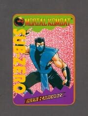 Mortal Kombat: Tiger Barcodzz - Sub-Zero cover