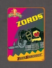 Mighty Morphin Power Rangers: Tiger Barcodzz - 02: Zords cover