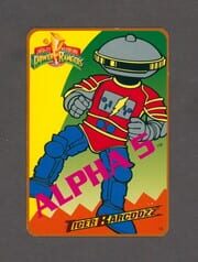 Mighty Morphin Power Rangers: Tiger Barcodzz - 16: Alpha 5 cover
