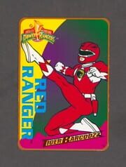 Mighty Morphin Power Rangers: Tiger Barcodzz - 12: Red Ranger cover