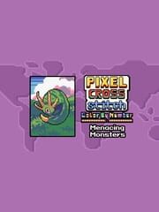 Pixel Cross Stitch: Color by Number - Menacing Monsters Pack cover