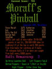 Moraff's Pinball cover