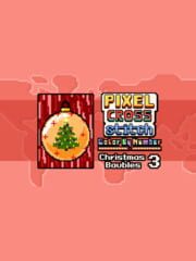 Pixel Cross Stitch: Color by Number - Christmas Baubles Pack 3 cover