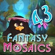 Fantasy Mosaics 43: Haunted Forest cover