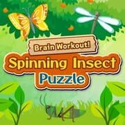 Brain Workout! Spinning Insect Puzzle cover