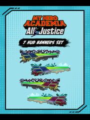 My Hero Academia All's Justice: 7 HUD Banners Set cover