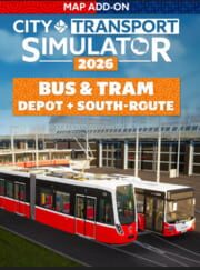 City Transport Simulator 2026: Map DLC - Tram Depot + Southern-Route cover