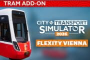 City Transport Simulator 2026: Tram DLC - Flexity Vienna cover