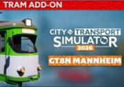 City Transport Simulator 2026: Tram DLC - GT8N Mannheim cover