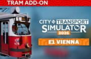 City Transport Simulator 2026: Tram DLC - E1 Vienna cover