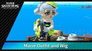 Super Smash Bros Ultimate: Marie Outfit and Wig cover