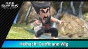 Super Smash Bros Ultimate: Heihachi Outfit and Wig cover