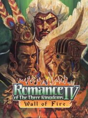 Romance of the Three Kingdoms IV: Wall of Fire cover
