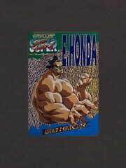 Super Street Fighter II: The New Challengers - Tiger Barcodzz: E. Honda cover