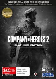 Company of Heroes 2: Platinum Edition cover