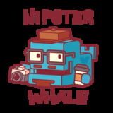 Hipster Whale company logo