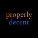Properly Decent logo