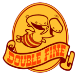 Logo of Double Fine Productions