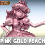 Pink Gold Peach logo
