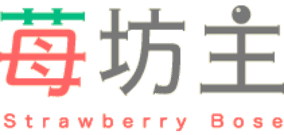 Strawberry Bose logo