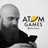 Atom Games logo