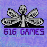616 GAMES logo