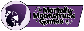 Mortally Moonstruck Games logo