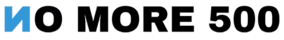 No More 500 logo