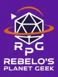 Rebelo's Planet Geek logo