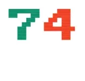74 BIT logo