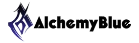 AlchemyBlue logo