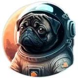 Lunar Pug Studio logo