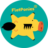 FlatPonies logo
