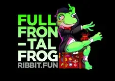 Full Frontal Frog logo