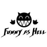Funny as hell logo