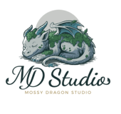 Mossy Dragon Studio logo