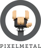 PixelMetal logo