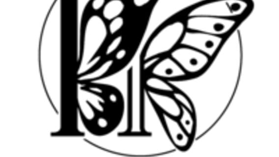二色幽紫蝶 logo