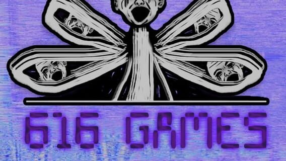 616 GAMES logo