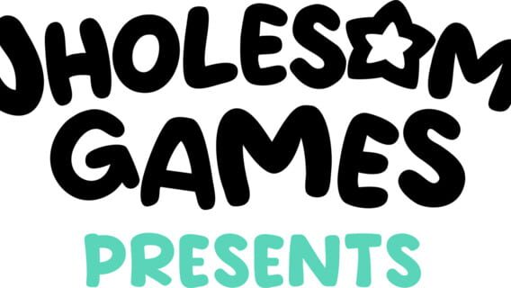 Wholesome Games Presents logo